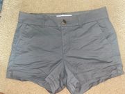 Old Navy Mid Rise Grey Shorts