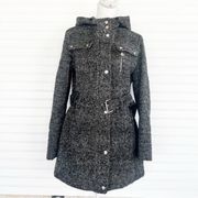 Laundry By Design Black Hooded Jacket