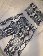 Snakeskin Two Piece Set