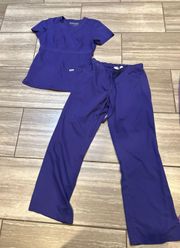 Greys Anatomy Scrub Set Sz S! NO FREE SHIPPING:(