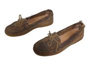 Bed Stu Brown Moccasin Loafer Boat Shoes 8.5