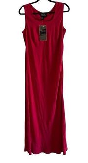 NWT Terry Lewis  classic luxuries Silk Maxi Dress Size M