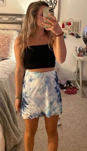 tie dye skirt