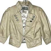 Ryu Anthropologie Military Style Jacket