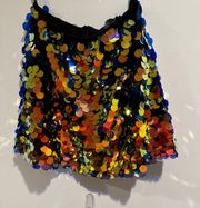 Motel Sequin Skirt