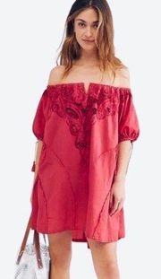 NWT Free People Sun Beat Mini Dress