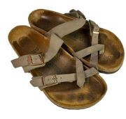 Birkenstock Womens Mayari Taupe Sandal Size 37 US L6 M4