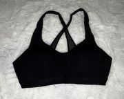 Black Sports Bra