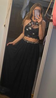 Two Piece Prom Dress