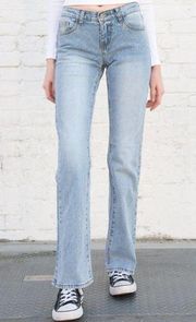 brandy melville sophie light wash jeans