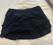 Black Tennis Skirt