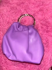 Unique Purple Handbag