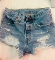 Jeans High-Rise Shorts