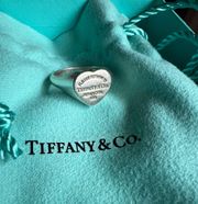 Return To Tiffany Heart Signet Ring