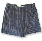 Anthropologie Elevenses Peoria Side Zip Skort Size 4