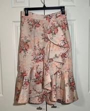 Floral Skirt Size 10