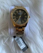 Kenneth cole women’s gold watch with little diamonds new battery