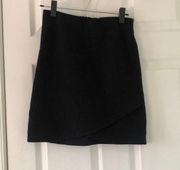 Black Office Skirt