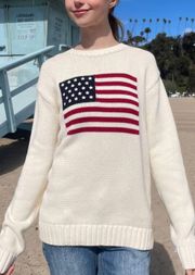 American Flag Sweater