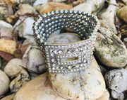 Silver Stretch Bracelet Crystal