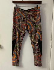 Paisley Print Leggings size S