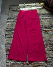 medium wide leg pink pants