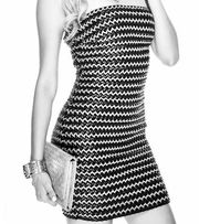 WOW Couture Strapless Crisscross Bodycon Dress