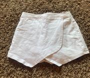 White Envelope Skort