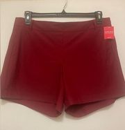 SPANX Sunshine Shorts 4" in Sun Washed Red Sz XL