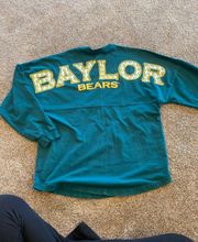 Green Baylor Long sleeve Tshirt