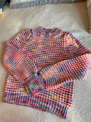 Knit Rainbow Sweater