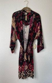 SOMA Majestic Ruby Cool Nights Kimono Robe Size S/M NWT