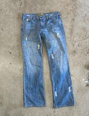 Old Navy Vintage Light Wash Boy Cut Jeans