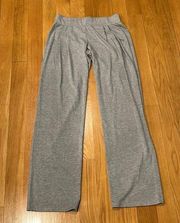 NWT puma jersey athletic gray heather pants size xsmall.