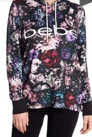 Floral Print Hoodie