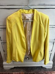 Light Yellow Blazer