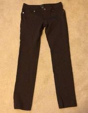 Shinestar Brown Skinny Pants Juniors Medium