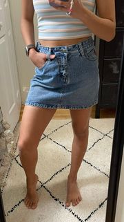 Vintage Denim Skirt