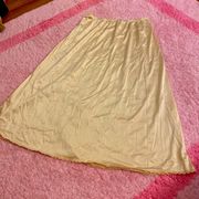 Vintage Adonna JCPenny Tan Slip Skirt