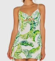 palm leaf dress