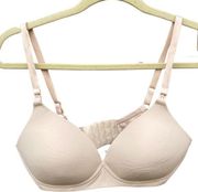 Motherhood Maternity Bra Sz 36C Nude Tan Nursing Bra