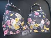 Victoria’s Secret Floral Push Up Bra 