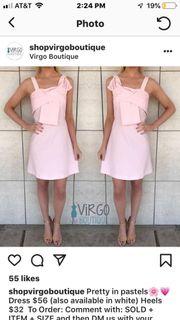 Pink Bow Dress