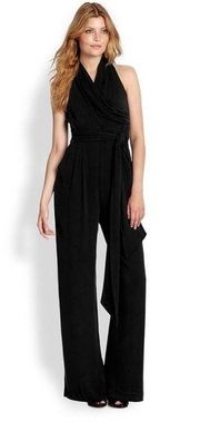 Catherine Malandrino Marion Black Silk Jumpsuit 2