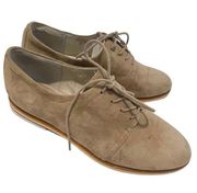 Two by  Udessa 9 suede lace up loafer flats TOP SHELF 4453