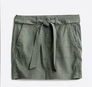 Liverpool Olive Linen Skirt Sz 4