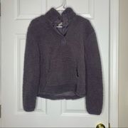 Wallflower fluffy Sherpa jacket pullover