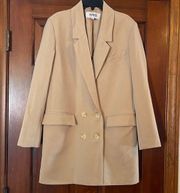 BB DAKOTA BY Steve Madden Dressed to Thrill Blazer in Khaki tan Small