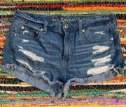 American Eagle Outfitters Ripped Jean Shorts