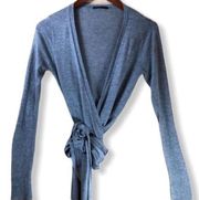 Elie Tahari Silk Cashmere Wraparound Sweater